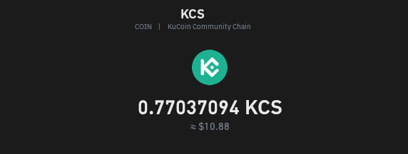 KCS on KCC from LTC