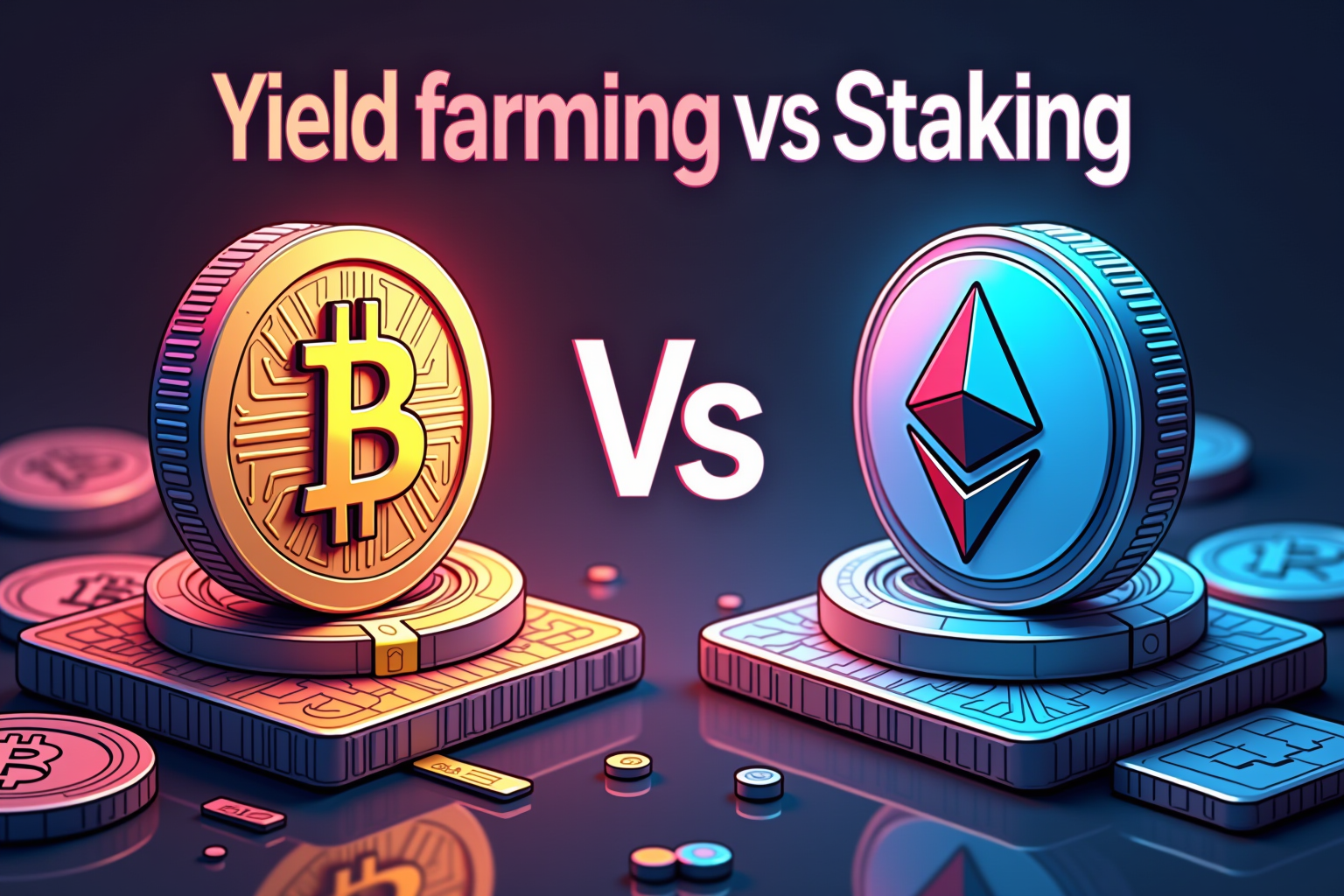 Yield Farming vs Staking